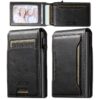 Suteni Oil Waxy Keys Automatically Pop Up Card Wallet Case