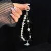 Cat Sun Star Pearl Mobile Phone Chain