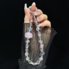 Super Flash Crystal Lantern Square Phone Chain