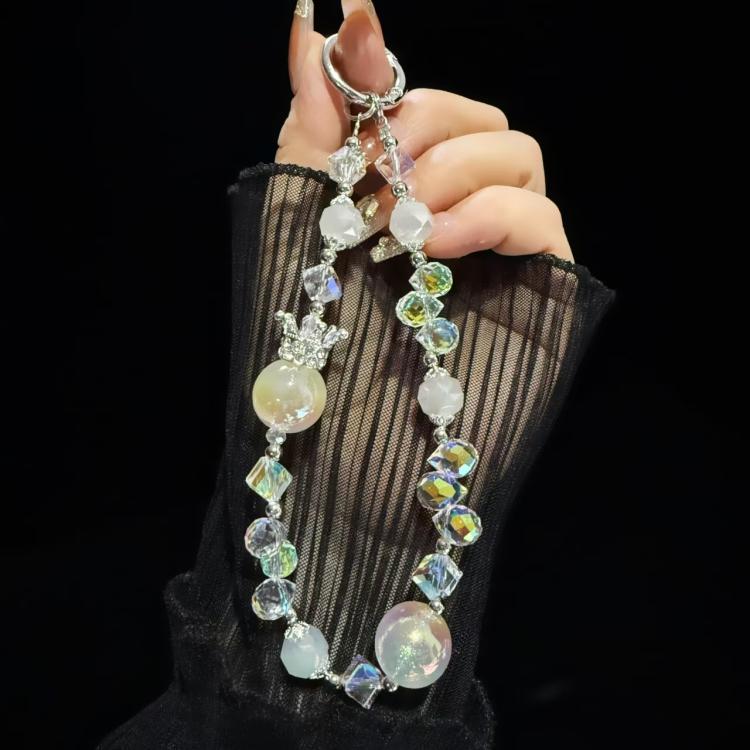 Crown Heidi Bead Phone Chain