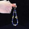 Alloy Zhaofu Crystal Beaded Phone Chain