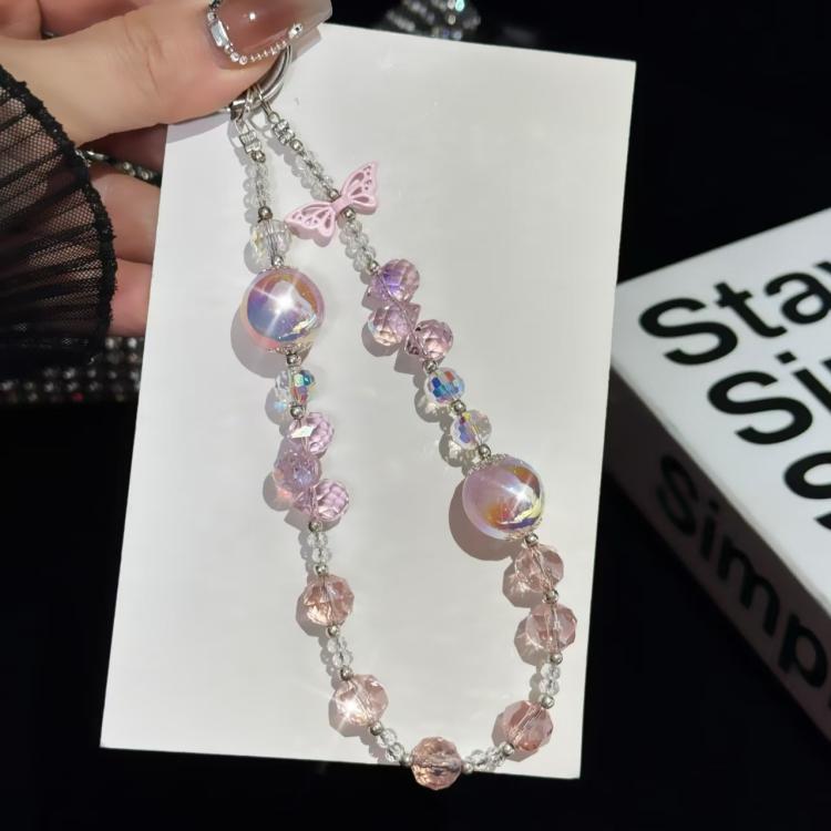 Heidi Beads Bow Pendant Mobile Phone String