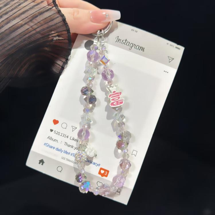 Rich Diamond Ball Crystal Mobile Phone Chain