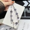 Camellia Crystal Mobile Phone Chain