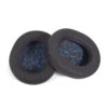 2pcs Sponge Headset Pad for Steelseries Arctis Pro / Arctis 3 / 5 / 7(Black Grey Leather)