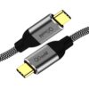 QGeeM QG-CC03 Type-C to Type-C USB3.1 Data Cable, Length: