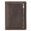 Crazy Horse Leather Pen Slot Zipper Multifunctional Tablet Cover For IPad Pro 9.7/10.5/11 Inch