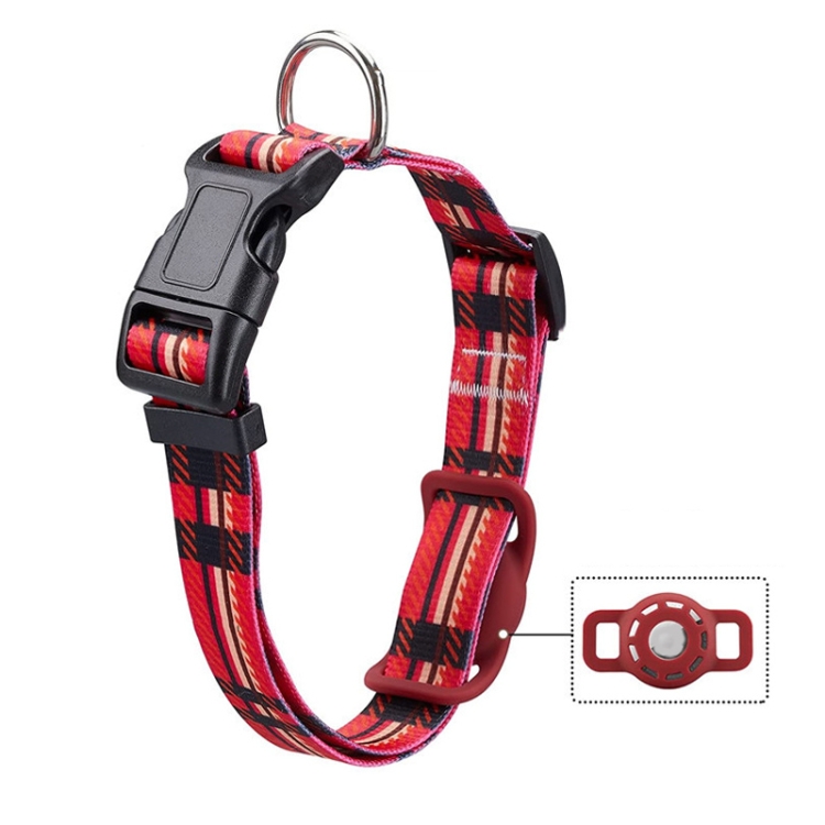Geometric Print Ethnic Pet Collar for AirTag