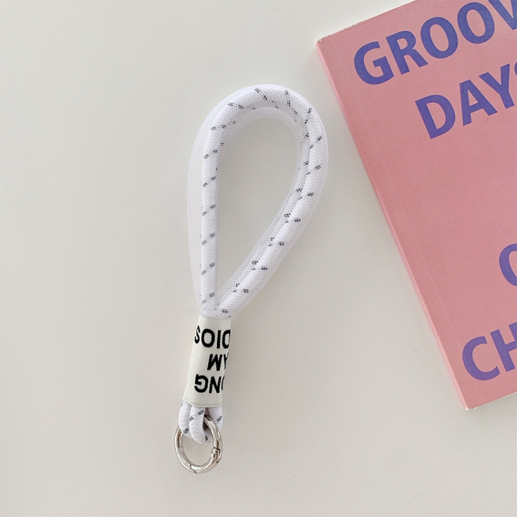 5 PCS Mobile Phone Case Lanyard Braided Mesh Rope Bag Pendant Decoration