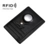 Tracking Locator Leather Wallet RFID Anti-theft Card Holder for AirTag