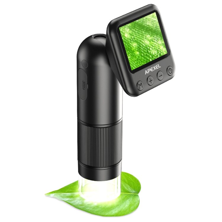 Apexel APL-MS008 Circuit Board Detection Amplification Delay Photography HD Microscopic Lens With Screen