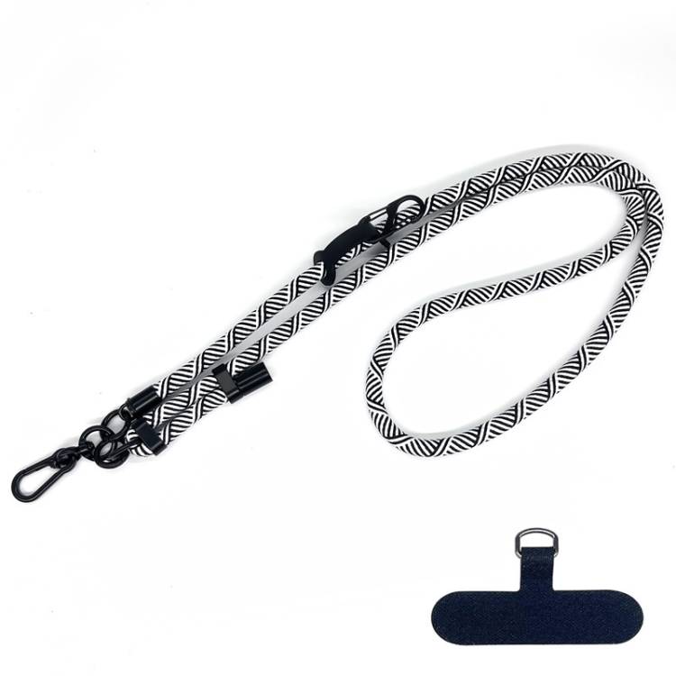 10mm Thick Rope Mobile Phone Anti-Lost Adjustable Lanyard Spacer