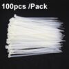 National Standard 7.6mm Wide Self-Locking Nylon Cable Ties Plastic Bundle Cable Ties