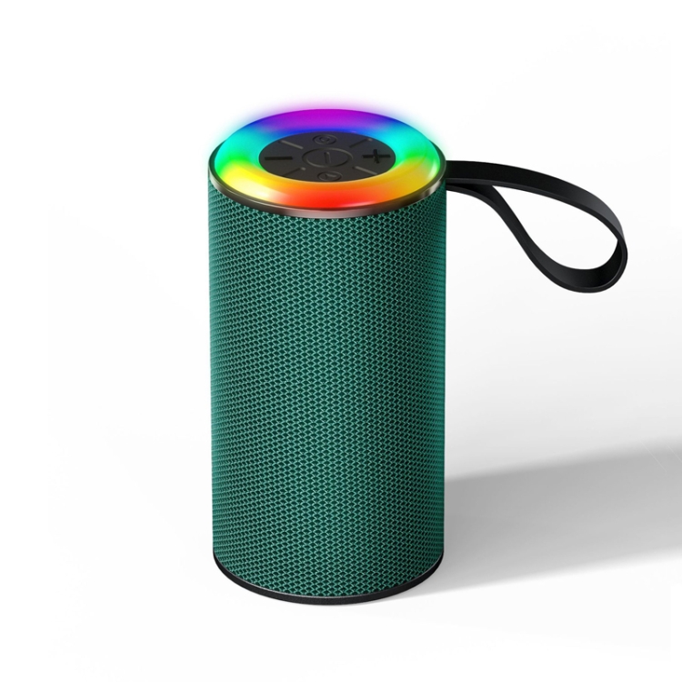 Wireless Bluetooth Speaker with RGB Light Portable Waterproof Small Audio