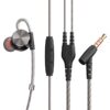 QKZ DM10 1.2m High-Quality In-Ear Metal Magnetic Sports Wired Earphones