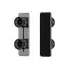 1pair Tablet Game Handle Grip Stand Holder Length Adjustable Silicone Controller