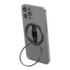 LiPUSEN LPS-201U Silicone Hand Clip Magsafe Cell Phone Holder With Magnetic Wireless Charger
