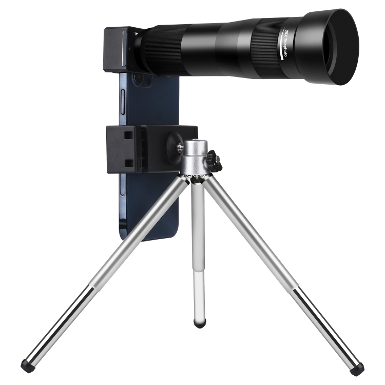 38X Mobile Phone Telephoto Lens Set Monocular Telescope With Tripod