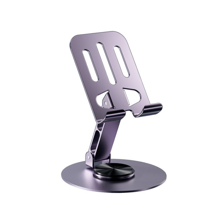 All-metal 360-degree Rotating Mobile Phone Holder Foldable Desktop Tablet Stand