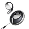 Q93 Planet Energy Ring Rotating Open-Ear Bluetooth Earphone With Lanyard