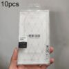10pcs /Pack 170 X 90mm Mobile Phone Case Packaging Transparent Plastic Box