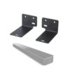 Wall Mount Kit for Soundbar Universal Dual Bracket for Most Sound Bar