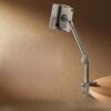 Cantilever Phone Tablet Desk Bedside Stand With Foldable Metal Arm For 4-10.2inch