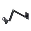 Long Arm Articulated Wall Mount Tablet Holder Adjustable Phone Mount with Detachable Base