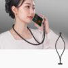 Adjustable Phone Lanyard With Self-Locking 360-Degree Rotatable Anti-Tangle Design & TPU Clip