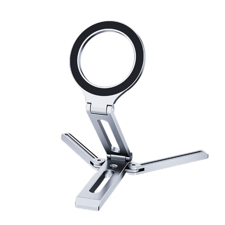 Foldable Magnet Tripod Desk Mount Phone Handle Smartphone Bracket