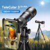 APEXEL TeleCular 3 20X-60X Zoom Lens Kit for Smartphones HD Super Telephoto Long-Range Shooting with Tripod Adapter