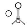 Flymile Magnetic Carabiner Design Phone Tripod Foldable Desktop Phone Mount With 1/4-Inch Screw