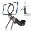 Mechanical Dog Shape Magnetic Travel Mobile Phone Holder Portable Desktop 360 Degree Rotating Lazy Holder