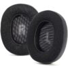 For JBL E55BT 1pair Replacement Earpads Protein Leather & Soccer-Inspired Mesh Combo Ear Cushions