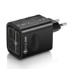 BK321 50W 3USB+3Type-C 6-Ports Fast Charging Phone Charger