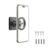 Metal Magnetic Wall-Mounted Universal Phone Stand For Kitchen Living Room Bedroom