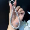 Pearl Rhinestone Temperament Wrist Lanyard Beaded Cell Phone Chain