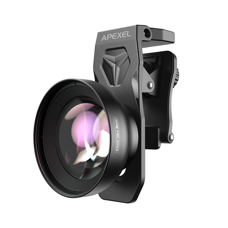 APEXEL HB100 Ultra Macro Lens for Smartphones 50-110mm Telephoto Zoom, F1.05 Large Aperture HD Lens