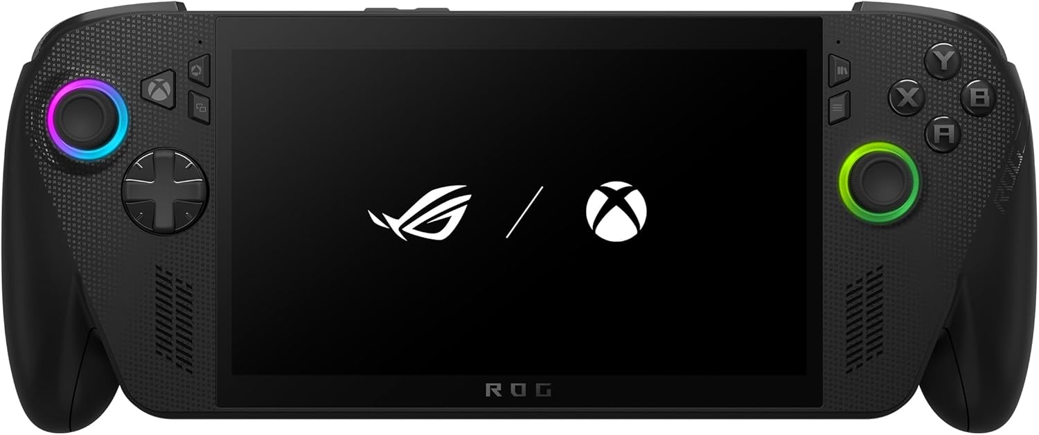 Asus ROG Xbox Ally X Gaming Handheld Black | AMD Ryzen AI Z2 Extreme, AMD Radeon Graphics, 24GB RAM, 1TB SSD, 7"FHD 120Hz Display, Win11