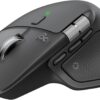 Logitech MX Master 4, Ergonomic Wireless Mouse with Advanced Performance Haptic Feedback, Ultra-Fast Scrolling, USB-C Charging, Bluetooth, Windows, MacOS