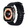 T800 Ultra 1.99 inch Ocean Silicone Band Smart Watch Support Heart Rate / ECG, Ocean Silicone Band (Black), Ocean Silicone Band (White), Ocean Silicone Band (Yellow)