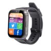 UNIWA DM66 4G Calling Smart Watch, 1.99 inch IPS Screen Android 9.0 Support WiFi GPS, 2GB+16GB, 4GB+64GB