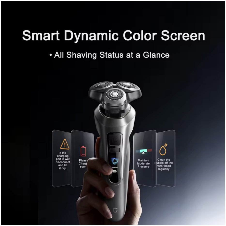 Screenshot 2026-01-13 at 2.49.23 PM Xiaomi Mijia Electric Shaver Pro – Dual Ring Lock, 360° Floating Head, Smart Color Display, IPX8 Wet & Dry, USB-C, Long Battery Razor