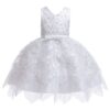 Girls Irregular Embroidered Beaded Bow-knot Tutu Sleeveless Dress Show Dress, 80cm, 90cm, 100cm, 110cm