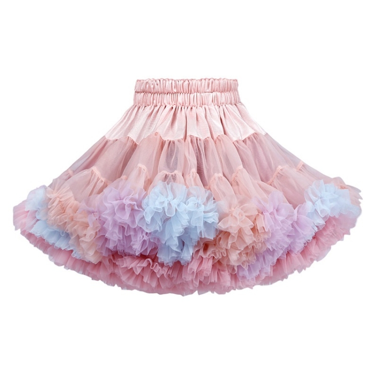 Girls AB Both Sides Wear Tutu Skirt, 130