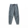 Boys Ice Silk Thin Trousers Mosquito-proof Pants (Color:Navy Blue Size:150cm), 120cm, 130cm, 140cm, 150cm, 160cm