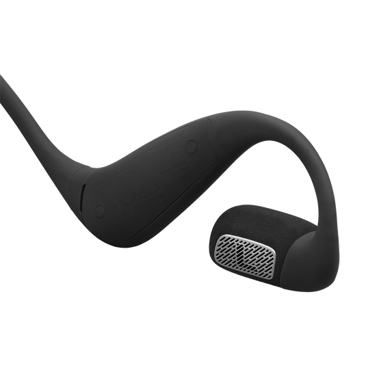 04 JBL Endurance Pace - Open-Ear Comfort, Memory Wire Neckband, Water and Dust Proof Headphone - Black/Gray