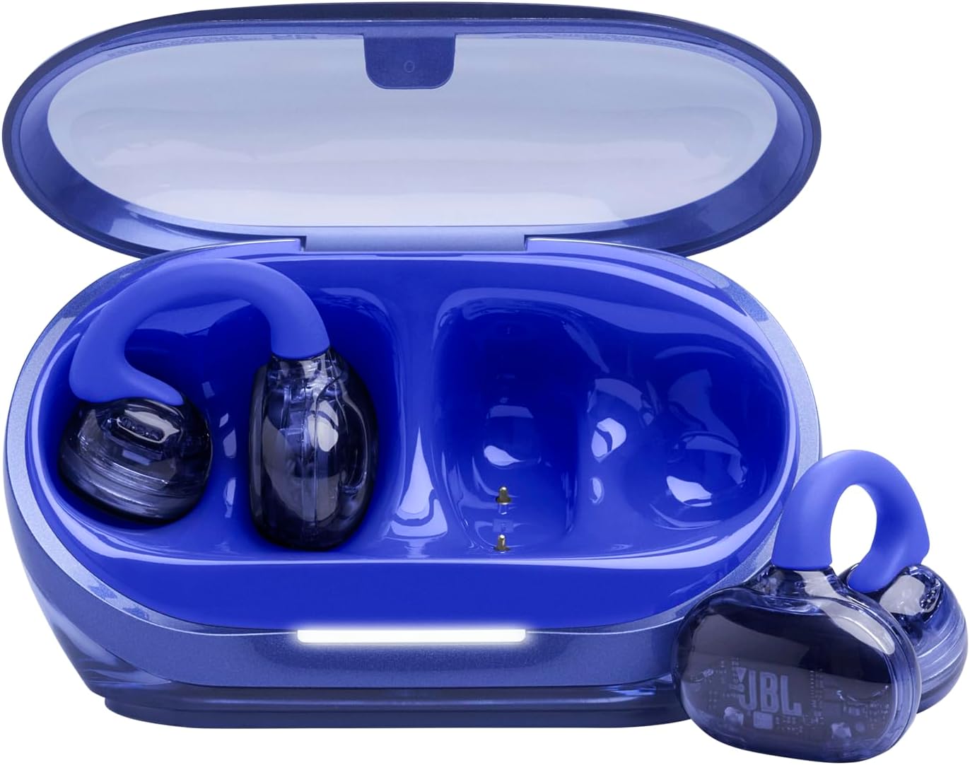 61P0NzJLKYL._AC_SL1500_ JBL Soundgear Clips True Wireless Open-Ear Headphones, SonicArc Design, Up to 32 Hours Total Playtime, 4 Beamforming Mics, IP54 Water & Dust-Resistant, JBL OpenSound Technology