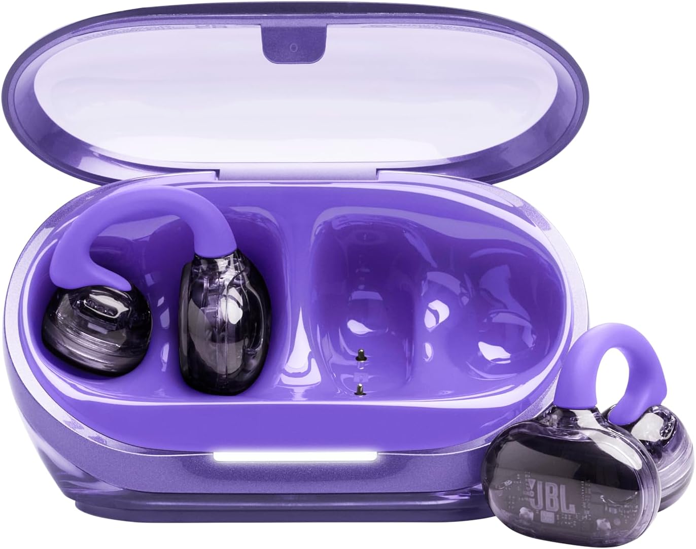 JBL Soundgear Clips True Wireless Open-Ear Headphones, SonicArc Design, Up to 32 Hours Total Playtime, 4 Beamforming Mics, IP54 Water & Dust-Resistant, JBL OpenSound Technology