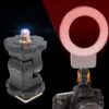 LUXCeO PA1 Camera Universal Hot Shoe Holder Damping Ball-Head Bracket, PA1